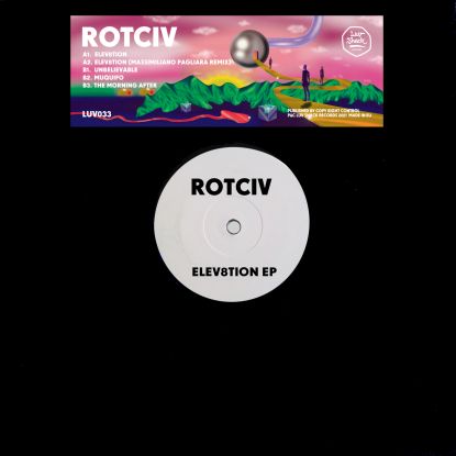 Record cover of ELEV8TION EP ( INCL MASSIMILIA by Rotciv