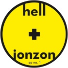 Record cover of EP NO. 1 by Hell + Jonzon