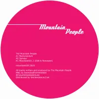 Record cover of MEMORANDUM  by The Mountain People