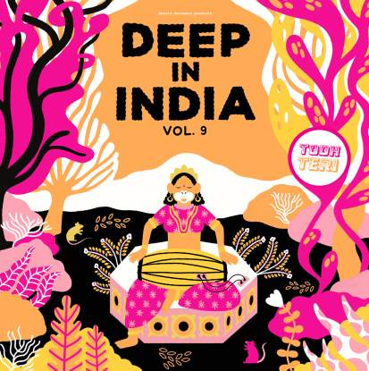 Record cover of DEEP IN INDIA VOL.9 by Todh Teri