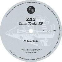 Record cover of LOVE TRAIN by Zky