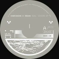 Record cover of DUAL VISION (LABEL SLEEVE)  by Confusion / Ebass