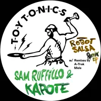 Record cover of ROBOT SALSA REMIX EP (A-TRAK / by Sam Ruffillo & Kapote