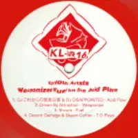 Record cover of WEAPONIZED FUEL ON THE ACID PL by Various Artists