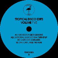 Record cover of TROPICAL DISCO EDITS VOL. 5 by Various Artists