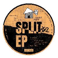 Record cover of SPLIT EP #2 by Simon Shaw & DJ Steaw