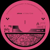 Record cover of ATTRACTION (LABEL SLEEVE)  by Arkan