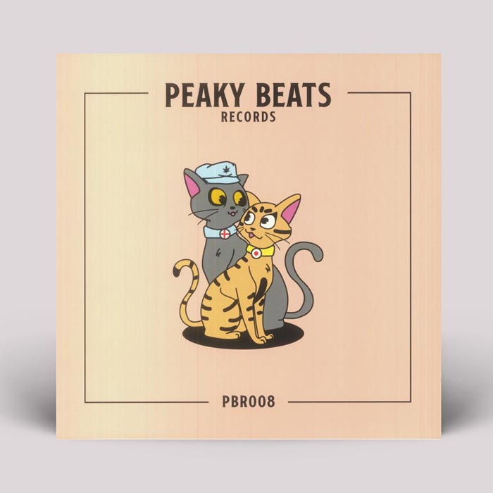 Record cover of PBR008 by Peaky Beats / Stones Taro