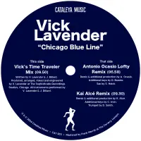 Record cover of CHICAGO BLUE LINE (INCL. ANTON by Vick Lavender