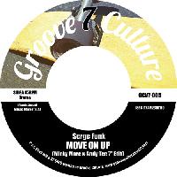 Record cover of MOVE ON UP / RUNAWAY by Serge Funk