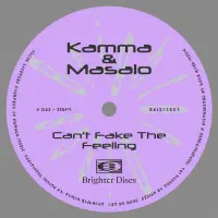 Record cover of CAN"T FAKE THE FEELING  by Kamma & Masalo